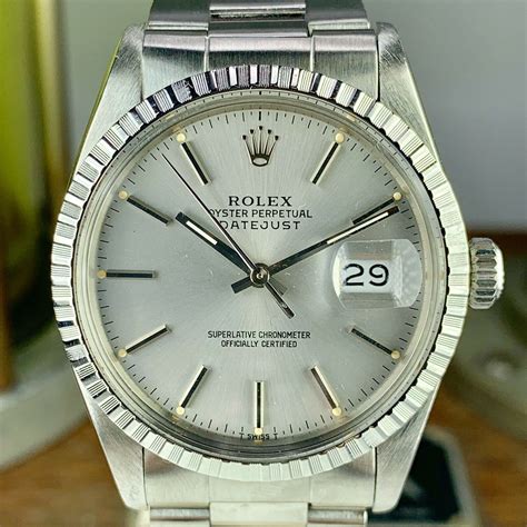 rolex oyster perpetual datejust edelstahl von 1983|Rolex 16030 price.